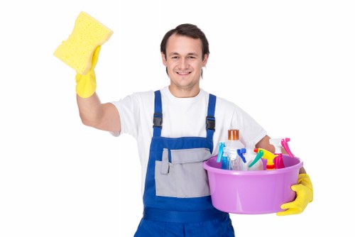 Detailed builders clean for a modern interior