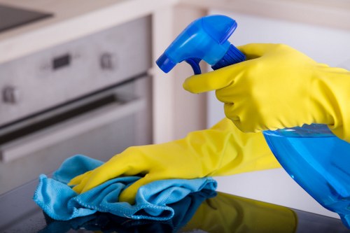 Restocking essentials and cleaning supplies for Airbnb guest readiness