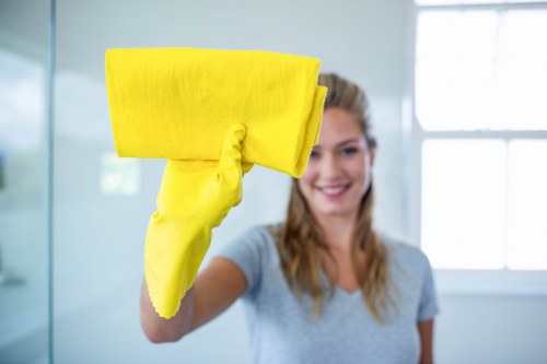 Deep move out cleaning of a bathroom